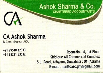 CA Ashok Sharma